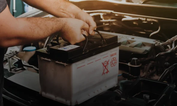 how many volts is a car battery